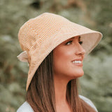 Bedhead - 'Vacationer' Ladies Sun Hat - Frankie / Flax