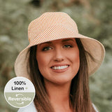 Bedhead - 'Vacationer' Ladies Sun Hat - Frankie / Flax