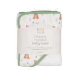 All4Ella - Baby hooded towel - Forest Friends