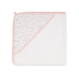 All4Ella - Baby hooded towel - Pink Petals