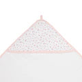 All4Ella - Baby hooded towel - Pink Petals