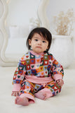 Kapow Kids - Heart Checkerboard Tracksuit Pants