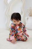 Kapow Kids - Heart Checkerboard Tracksuit Pants