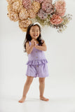 Indigo & Lellow - Charlotte Broderie Top - Purple