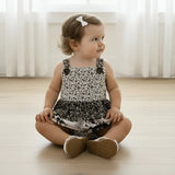 Love Henry - Baby Girls Frilly Playsuit - Meadow Florals