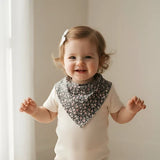 Love Henry - Baby Girls Dribble Bib - Vintage Posy
