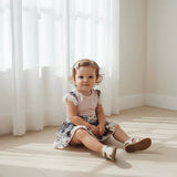 Love Henry - Baby Girls Frilly Pilcher Skirt - Meadow Florals