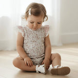 Love Henry - Baby Girls Knit Romper - Petite Floral