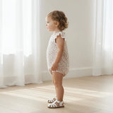 Love Henry - Baby Girls Knit Romper - Petite Floral