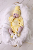 Confetti Kidz - Baby Knit Beanie | Buttercream (0-6mnths)