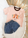 Blossom & Pear - Kids 'Wild at Heart' Slouch Tee