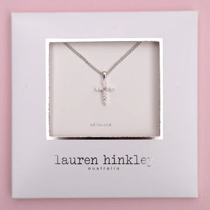 Lauren Hinkley - Diamante Cross Necklace