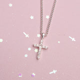 Lauren Hinkley - Diamante Cross Necklace