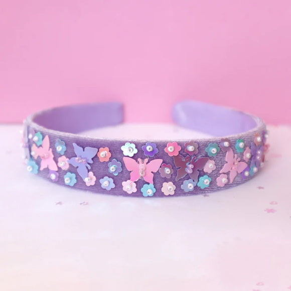 Lauren Hinkley - Butterfly Sequin Headband