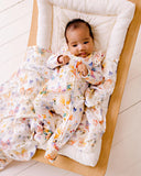 Confetti Kidz - Butterfly Blooms - Bamboo Zipsuit