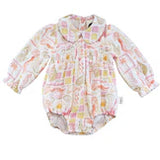 Kapow Kids - Mermaid Beach Collared Playsuit