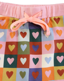 Kapow Kids - Heart Checkerboard Tracksuit Pants