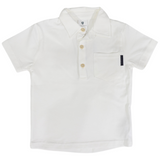 Korango - Cotton Stretch Polo White