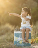 Bebe - BONNIE ORGANIC FLOWER TEE