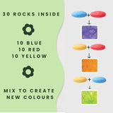 Nourish By Nature - Bath Colour Rocks