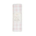 All4Ella - Organic jersey swaddle - Gingham Pink
