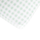 All4Ella - Jersey Cot Sheet - Gingham Sage