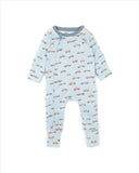 Bebe - ALVIN CAR ORGANIC LS ZIPSUIT