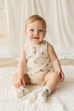 Jamie Kay - Pima Cotton Archie Playsuit - Fly High Vanilla Cream