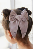 Jamie Kay - Organic Cotton Bow - Lauren Floral Fawn