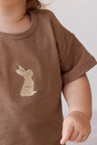 Jamie Kay - Pima Cotton Hunter Tee - Elk Garden Bunny