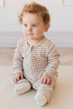 Jamie Kay - Organic Cotton Modal Gracelyn One Piece - Narrow Stripe Baker/Cloud