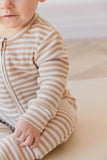 Jamie Kay - Organic Cotton Modal Gracelyn One Piece - Narrow Stripe Baker/Cloud