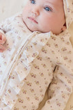 Jamie Kay - Organic Cotton Melanie Onepiece - Rose Floral Pink