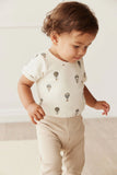 Jamie Kay - Organic Cotton Hudson Short Sleeve Bodysuit - Montgolfiere Cloud