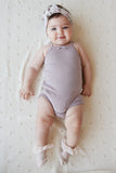 Jamie Kay - Organic Cotton Modal Singlet Bodysuit - Tulip Marle