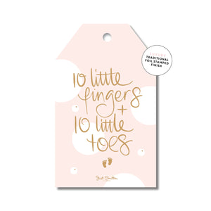 Just Smitten - 10 Little Fingers... (G) - Gift Tag