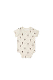 Jamie Kay - Organic Cotton Hudson Short Sleeve Bodysuit - Montgolfiere Cloud