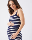 Ripe Maternity - Pointelle Knit Nursing Dress