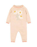 Fox & Finch - BOTANICA FLOWERS KNITTED ROMPER