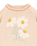 Fox & Finch - BOTANICA FLOWERS KNITTED ROMPER