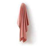 Wilson & Frenchy - Petal Pink Organic Knitted Pointelle Blanket