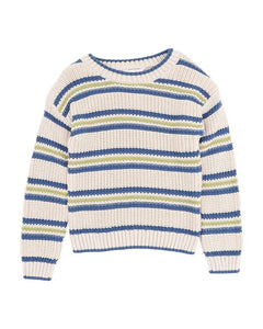Fox & Finch - HIGH FLYER STRIPE KNITTED JUMPER
