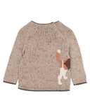Fox & Finch - COOL DOGS WOOF KNITTED JUMPER