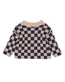 Fox & Finch - WILD SIDE CHECK KNITTED CARDIGAN