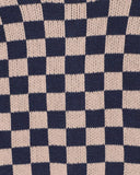Fox & Finch - WILD SIDE CHECK KNITTED CARDIGAN