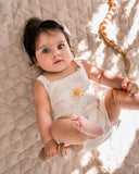 Bebe - SCOUT ORGANIC KNIT SUN OVERALLS