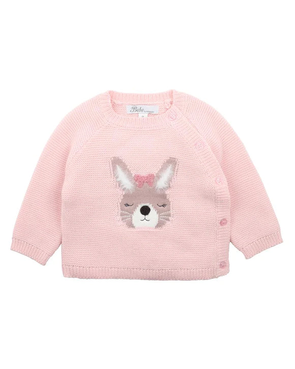 Bebe - Ciara Bunny Knitted Jumper