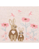 Bebe - Olive Knitted Bunny Jumper