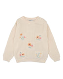 Bebe - FERN HAND EMB. ORGANIC JUMPER 3-7 YRS