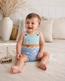 Bebe - MAX ORGANIC HAND EMB. KNITTED BODYSUIT